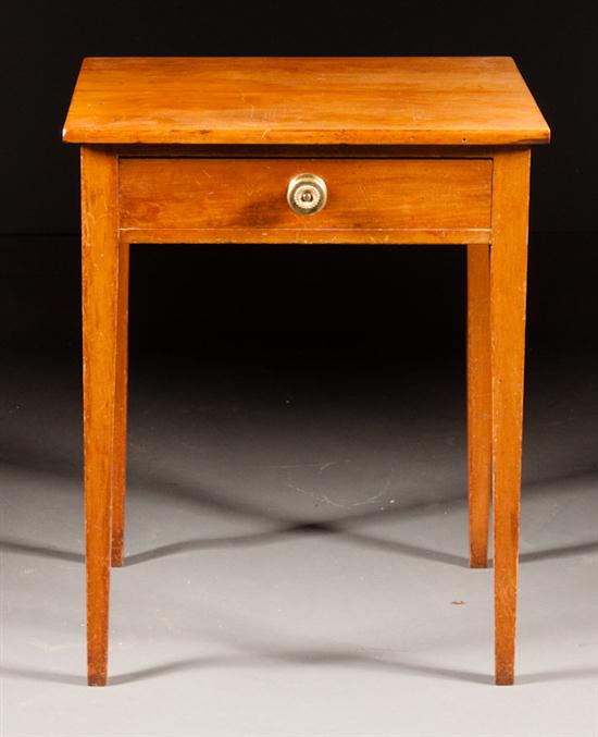 Federal cherrywood one drawer stand 13598c