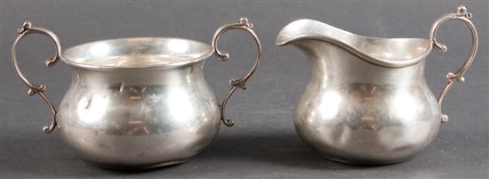 American sterling silver cream