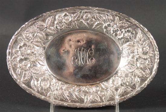 American sterling repousse silver