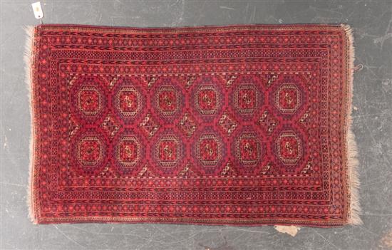 Antique Yamout Bohkara rug Turkestan 135ae3