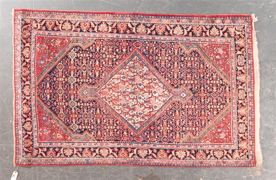 Semi antique Tabriz rug Iran circa 135af1