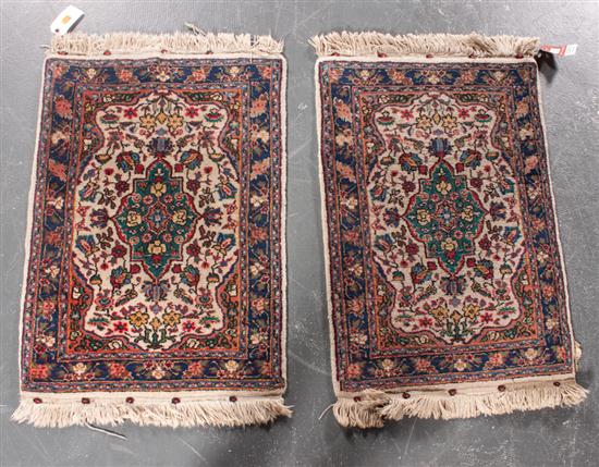 Pair of Sarouk rugs Iran circa 135afe