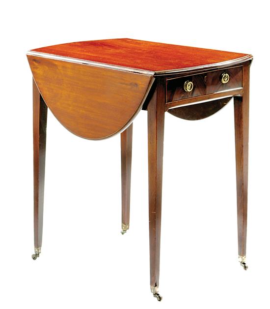 George III mahogany Pembroke table