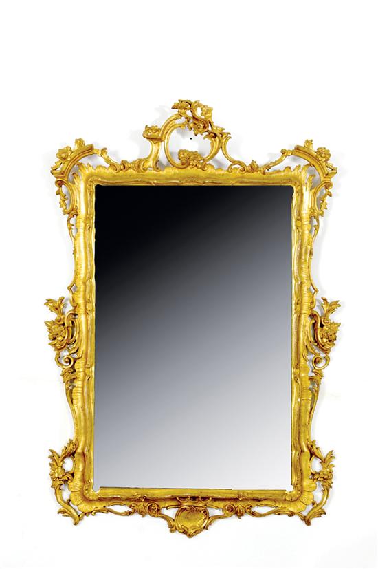 Rococo style giltwood mirror open 135ba0
