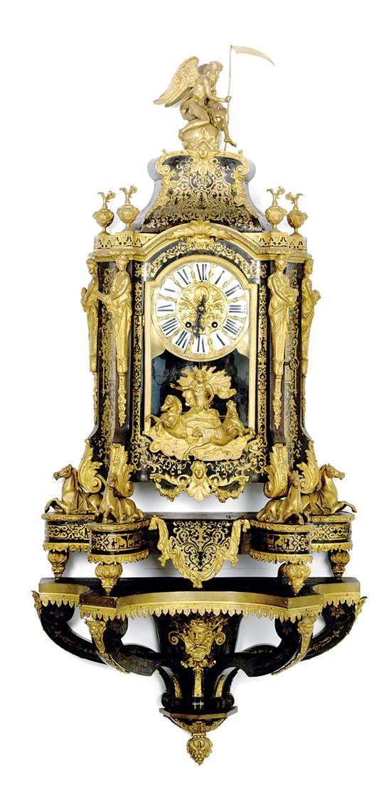 Exceptional French gilt bronze mounted 135bb6