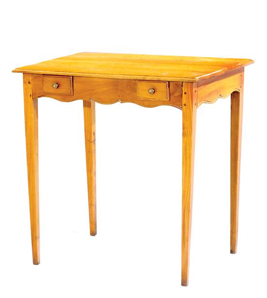 French provincial fruitwood work