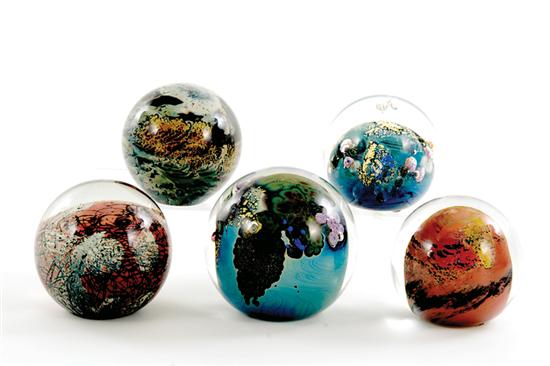 Josh Simpson art glass paperweights 135cc8