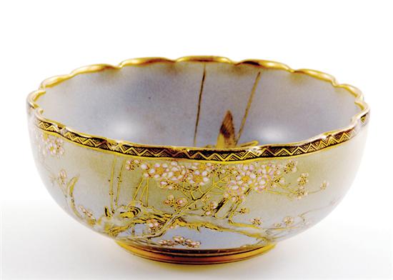 Japanese Satsuma bowl Meiji period 135cdc