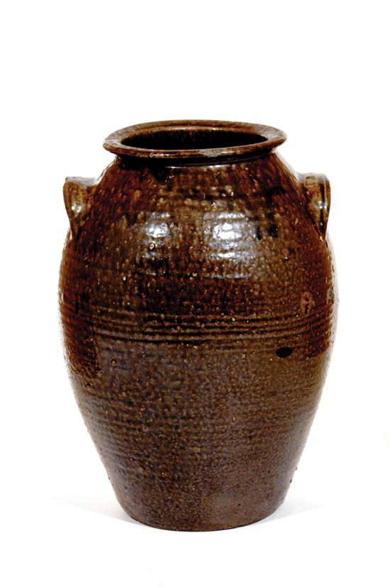 Southern stoneware storage jar 135d05