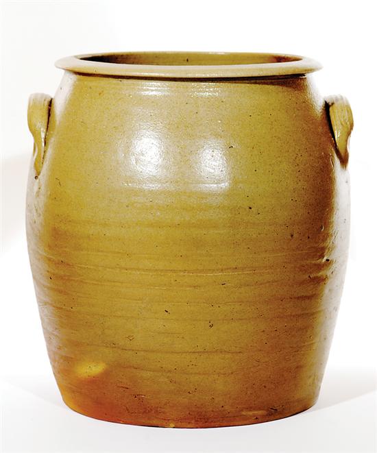 Southern stoneware storage jar 135d17