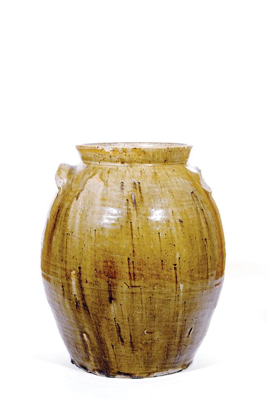 Southern stoneware storage jar