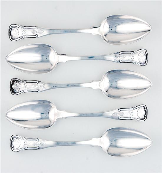 Southern coin silver spoons Frederick