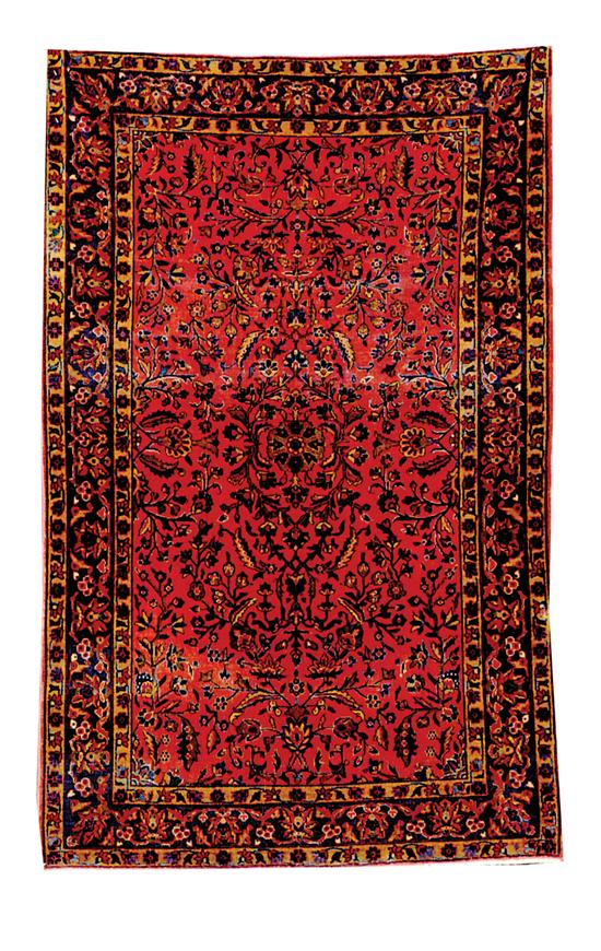 Antique Persian Kashan carpet circa