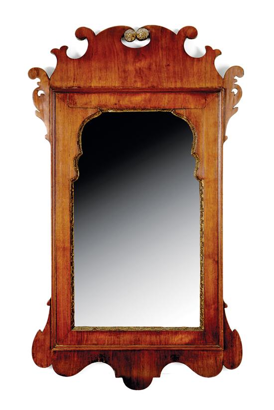 George II mahogany looking glass 135dfb