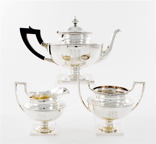 Wallace sterling tea service early