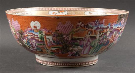 Chinese Export porcelain punch