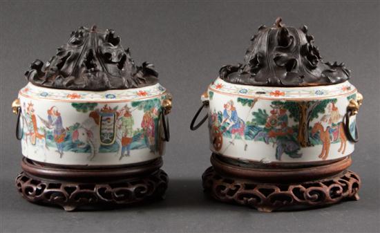 Pair of Chinese Export Famille 135ec3