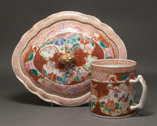 Chinese Export porcelain lozenge shape 135f40
