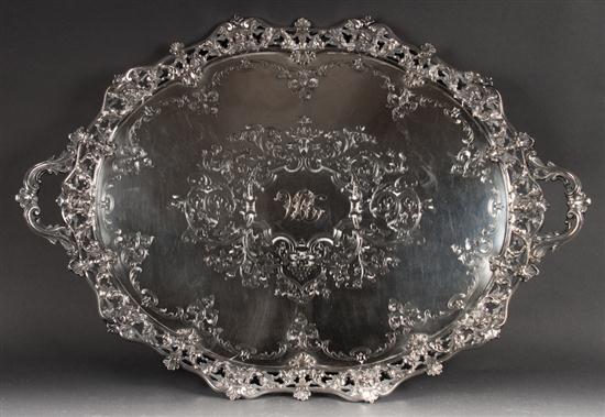 Victorian Renaissance Revival silver plated 135f5e