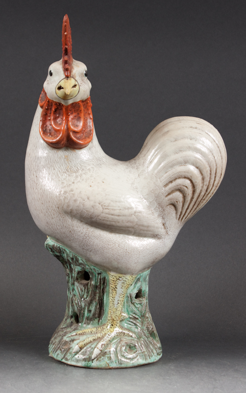 Chinese Export porcelain rooster 135f84