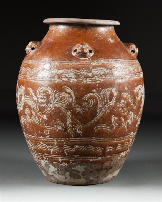 Chinese Archaic style brown glaze 135f8c