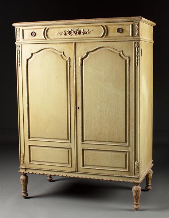 Louis XVI style painted wood diminutive 135fdb