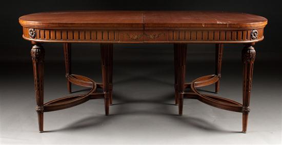 Louis XVI style mahogany dining 135ff3