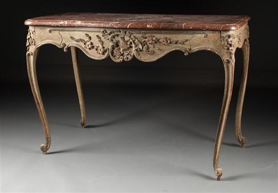 Louis XV style carved and painted 135fec