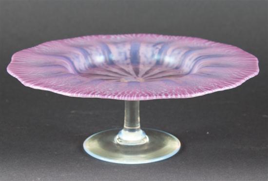 Tiffany Studios pink pastel opalescent 13604a