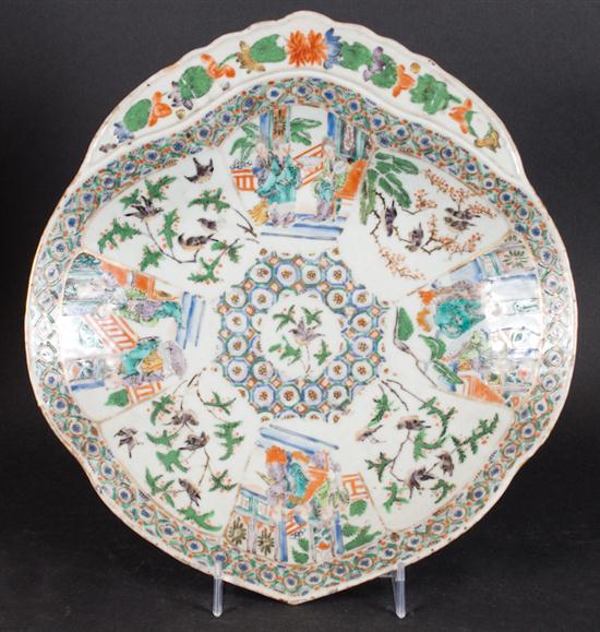 Chinese Export Famille Verte porcelain