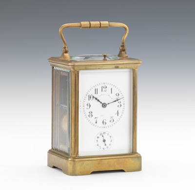 A Brass Carriage Clock Handsome 1339e5