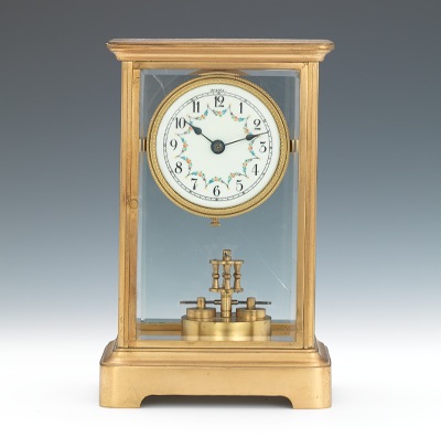 A Urania Disk Pendulum Clock With hand