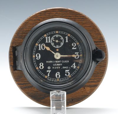 U S Navy Mark 1 Boat Clock 1942 133a01