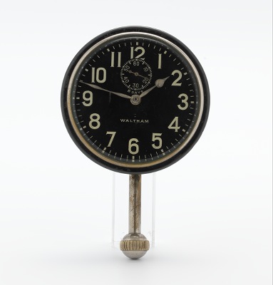 A Waltham Automobile Dash Clock ca.