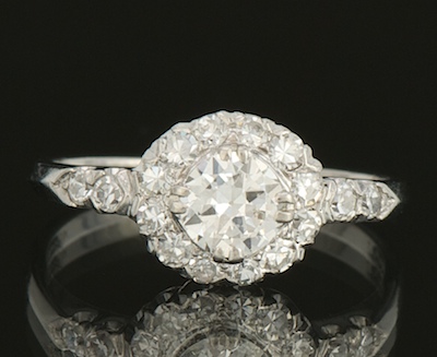 A Ladies Platinum and Diamond 133a66