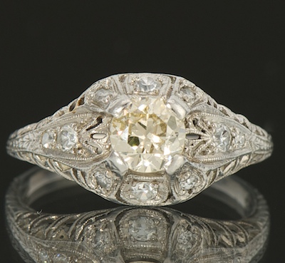 An Art Deco Platinum and Diamond 133a71