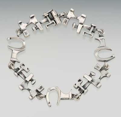 A Danish Sterling Silver Bracelet 133b37
