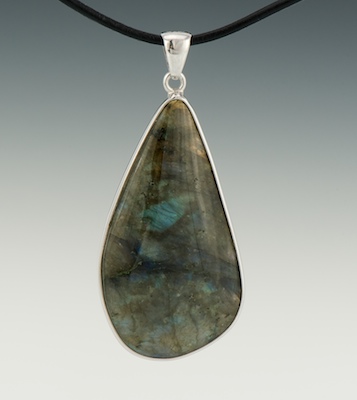 Sterling and Labradorite Necklace 133b78