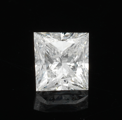 An Unmounted 0.50 Ct Princess Cut