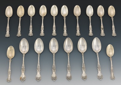 Eighteen Sterling Silver Spoons 133c04