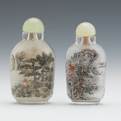 Two Reverse Painted Snuff Bottles 133c9c