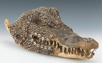 Crocodile Skull Iatmul Tribe Middle