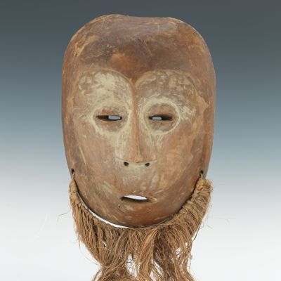 Bwami Mask Lega People Congo Carved 133cde