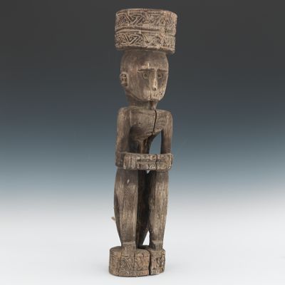 Carved Ancestral Figure Timor Carved 133ce4