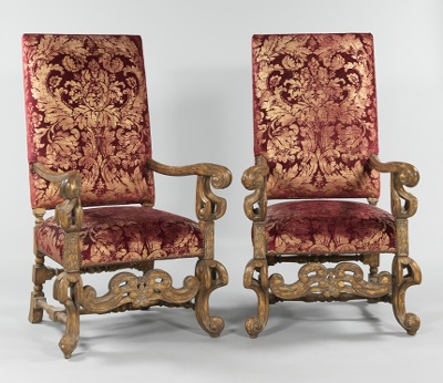 A Pair of Large Italian Baroque