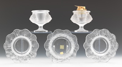 Five Smoker s Accessories by Lalique 133d46