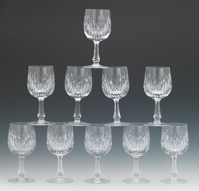 Ten Gorham Chantilly Wine Glasses 133d68