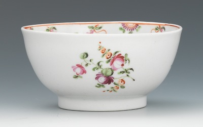 A New Hall Porcelain Waste Bowl Delicate