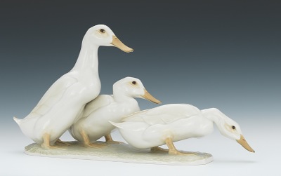 A Hutschenreuther Figural of Ducks 133de3