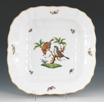 A Herend Rothschild Porcelain Serving